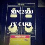 [AKAI MPC 2500] Usable CF card and Unusable CF card