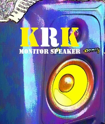 KRK-Monitor Speaker-with_effect